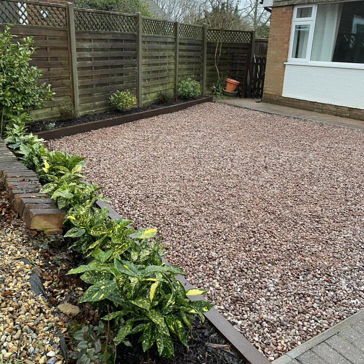 Decorative Aggregates 5 star review on 22nd February 2022