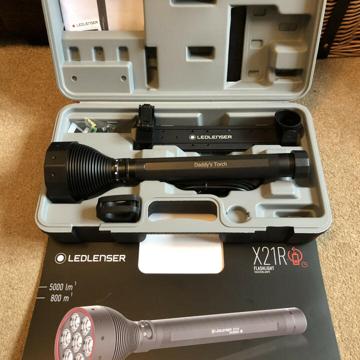 Led-torch.co.uk 4 star review on 11th March 2019