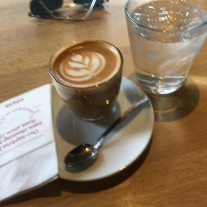 Costa Coffee 5 star review on 22nd August 2021