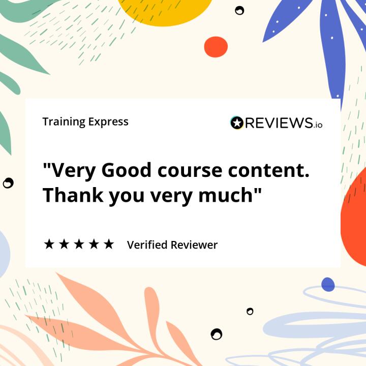 Training Express 5 star review on 10th December 2021