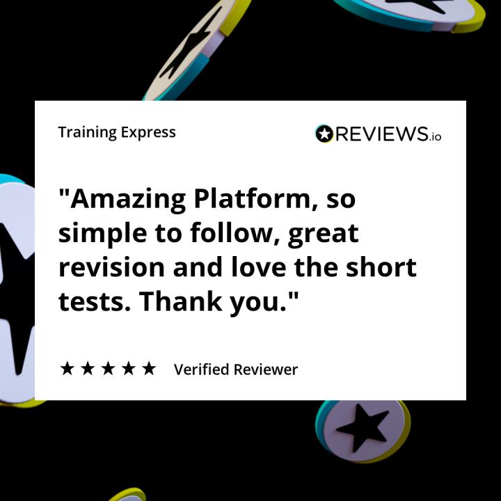 Training Express 5 star review on 21st December 2021