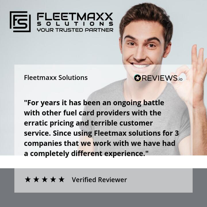 Fleetmaxx Solutions 5 star review on 16th November 2022