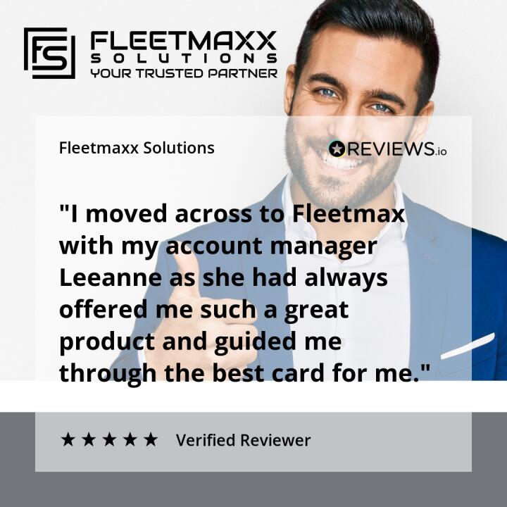 Fleetmaxx Solutions 5 star review on 17th November 2022