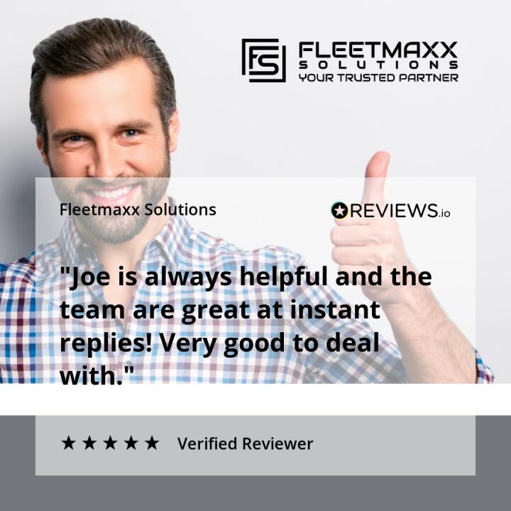 Fleetmaxx Solutions 5 star review on 5th December 2022
