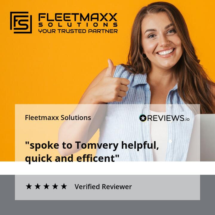 Fleetmaxx Solutions 5 star review on 3rd January 2023