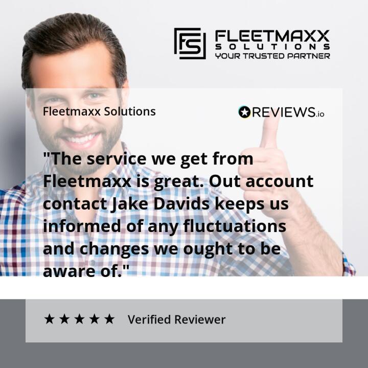 Fleetmaxx Solutions 5 star review on 3rd April 2023
