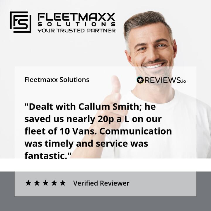 Fleetmaxx Solutions 5 star review on 22nd November 2022
