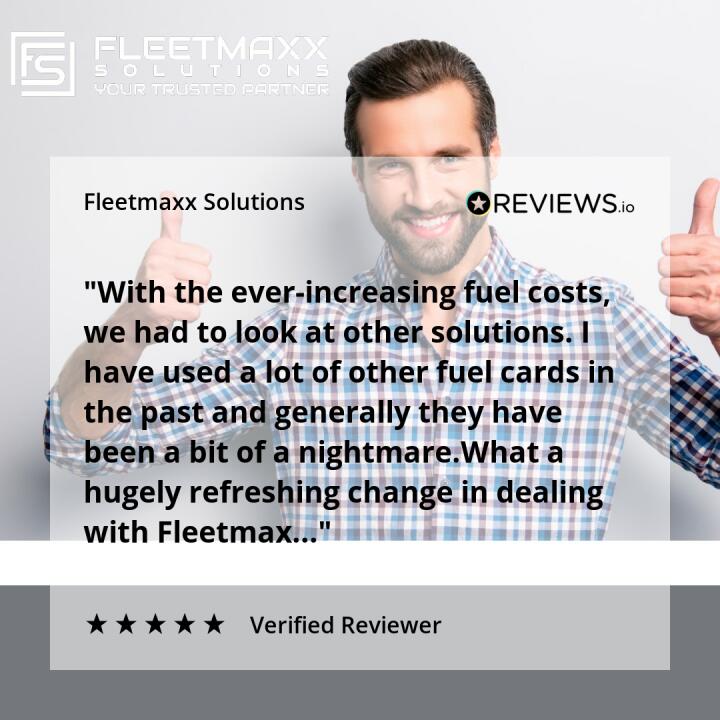 Fleetmaxx Solutions 5 star review on 16th November 2022