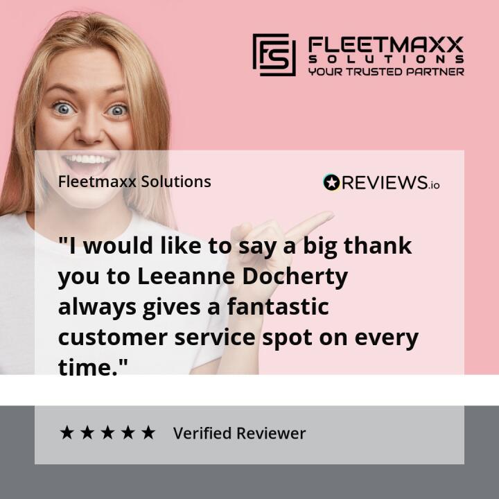 Fleetmaxx Solutions 5 star review on 18th January 2023