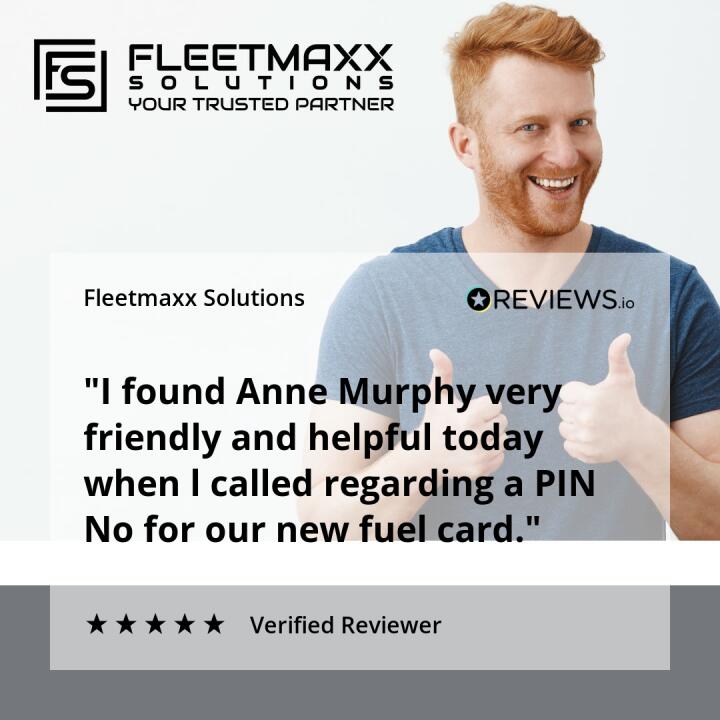 Fleetmaxx Solutions 5 star review on 9th November 2022