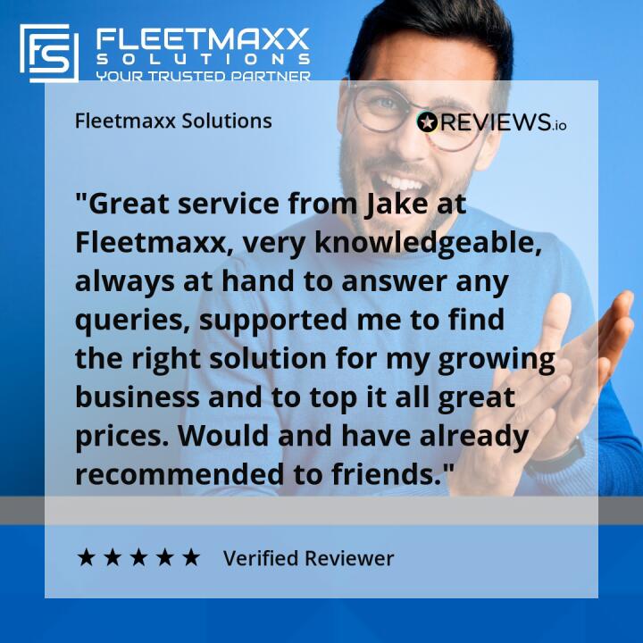 Fleetmaxx Solutions 5 star review on 3rd February 2023