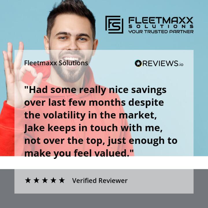 Fleetmaxx Solutions 5 star review on 5th January 2023