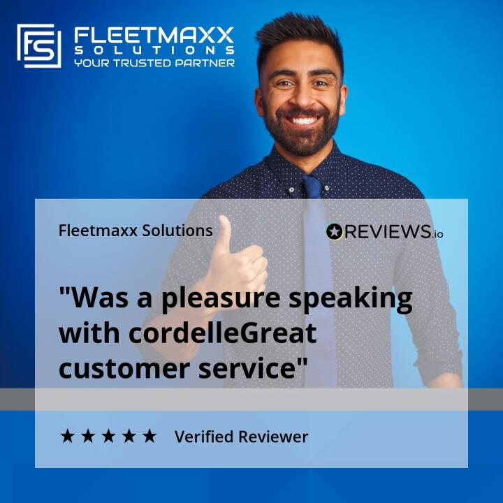 Fleetmaxx Solutions 5 star review on 11th November 2022