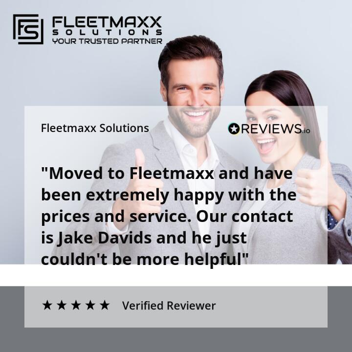 Fleetmaxx Solutions 5 star review on 6th January 2023