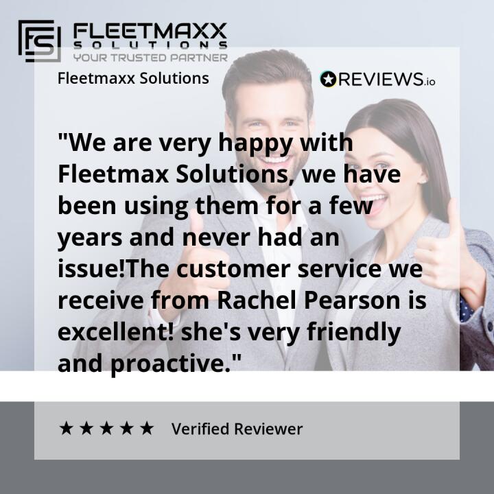 Fleetmaxx Solutions 5 star review on 8th November 2022