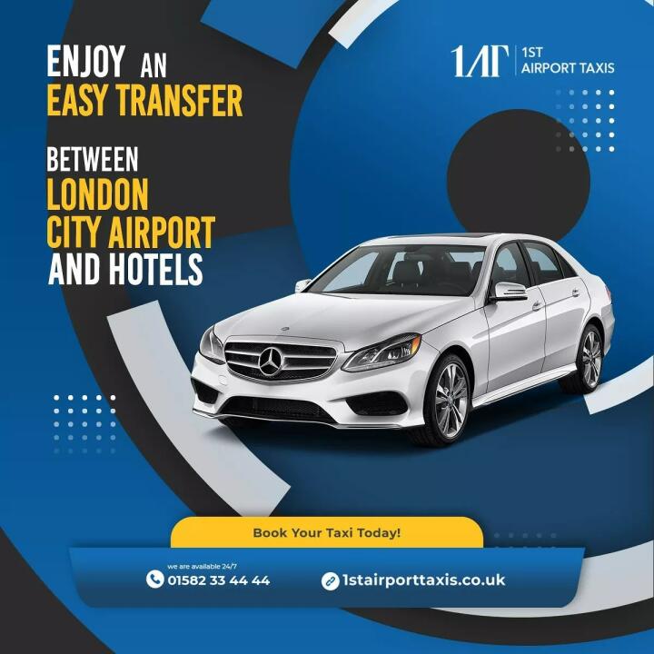 1ST Airport Taxis LTD 5 star review on 17th June 2021