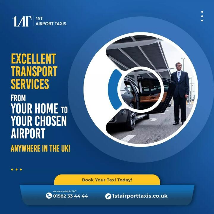 1ST Airport Taxis LTD 5 star review on 17th June 2021