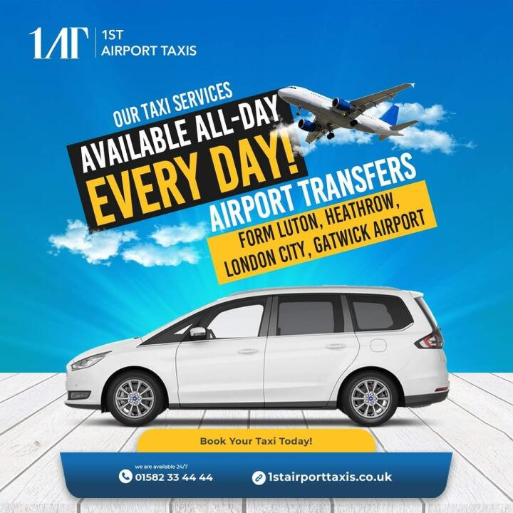 1ST Airport Taxis LTD 5 star review on 17th June 2021