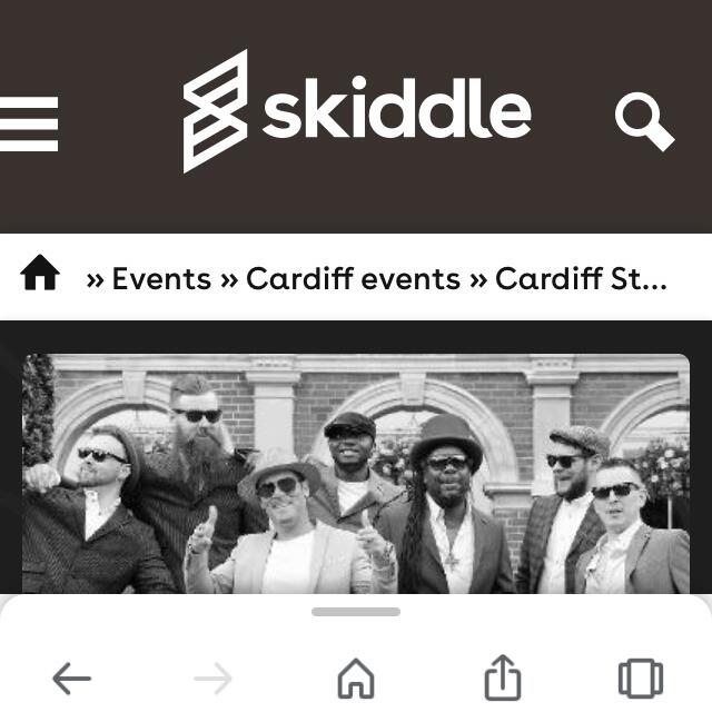skiddle 5 star review on 13th November 2018