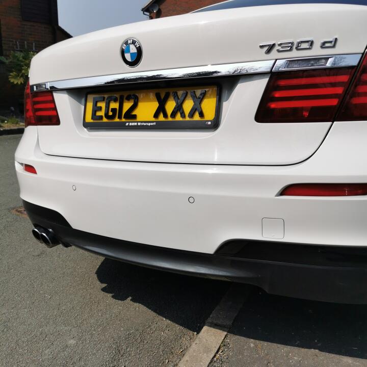 The Private Plate Company 5 star review on 20th April 2021