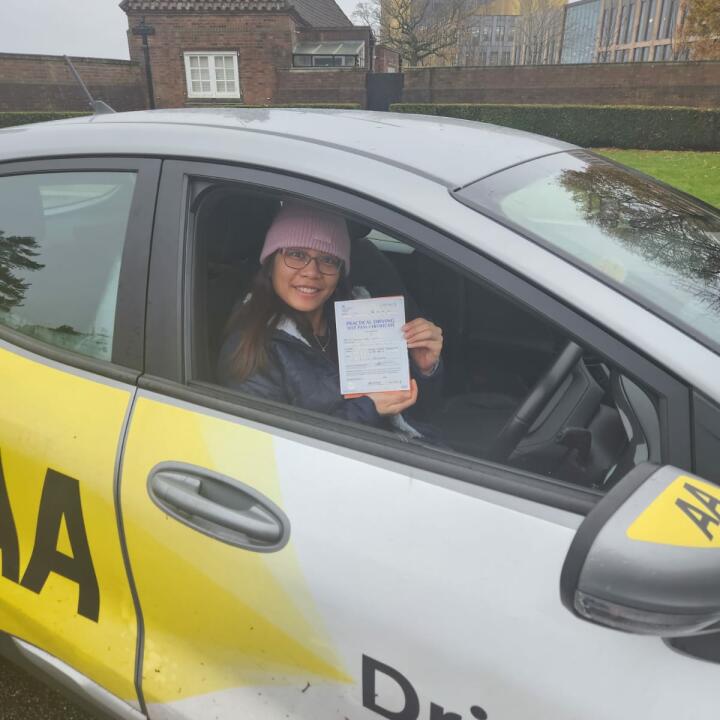 The AA Driving School 5 star review on 5th December 2023