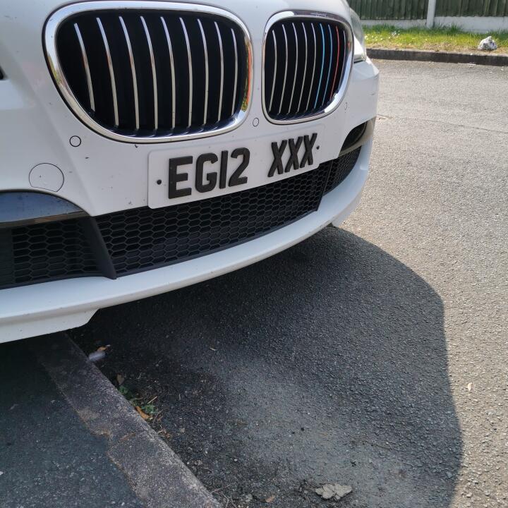 The Private Plate Company 5 star review on 20th April 2021