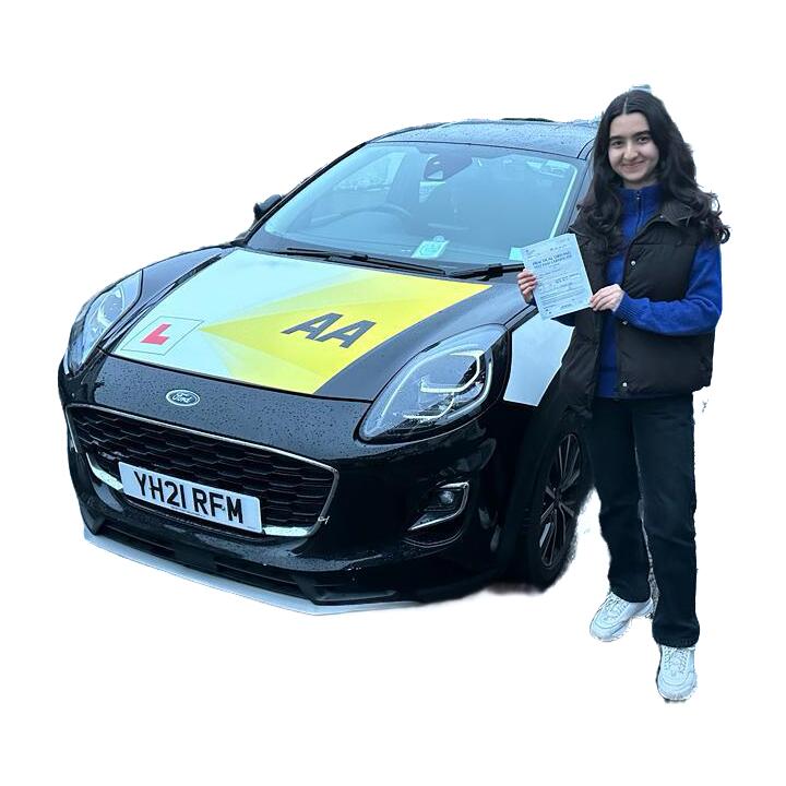 The AA Driving School 5 star review on 17th December 2023