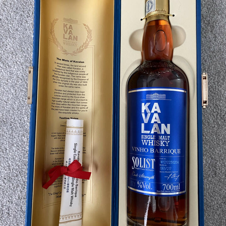 The Really Good Whisky Company 5 star review on 16th September 2020