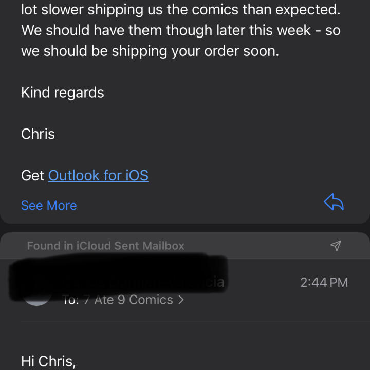 7 Ate 9 Comics 1 star review on 12th December 2021