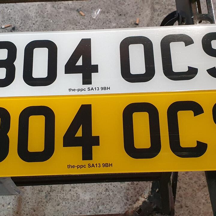 The Private Plate Company 5 star review on 11th April 2021