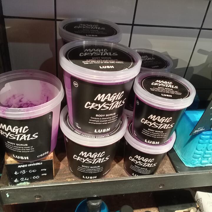 LUSH Cosmetics 5 star review on 29th May 2024
