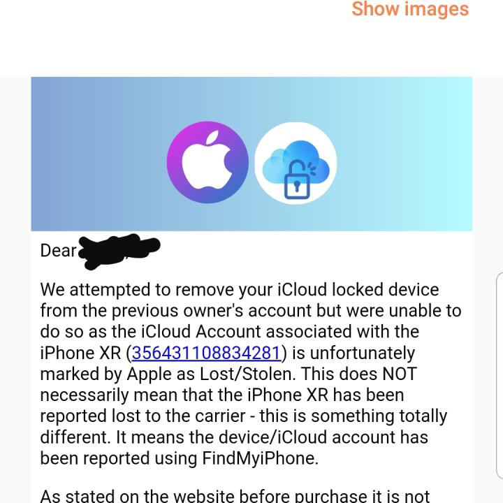 Official iPhone Unlock 1 star review on 16th January 2021