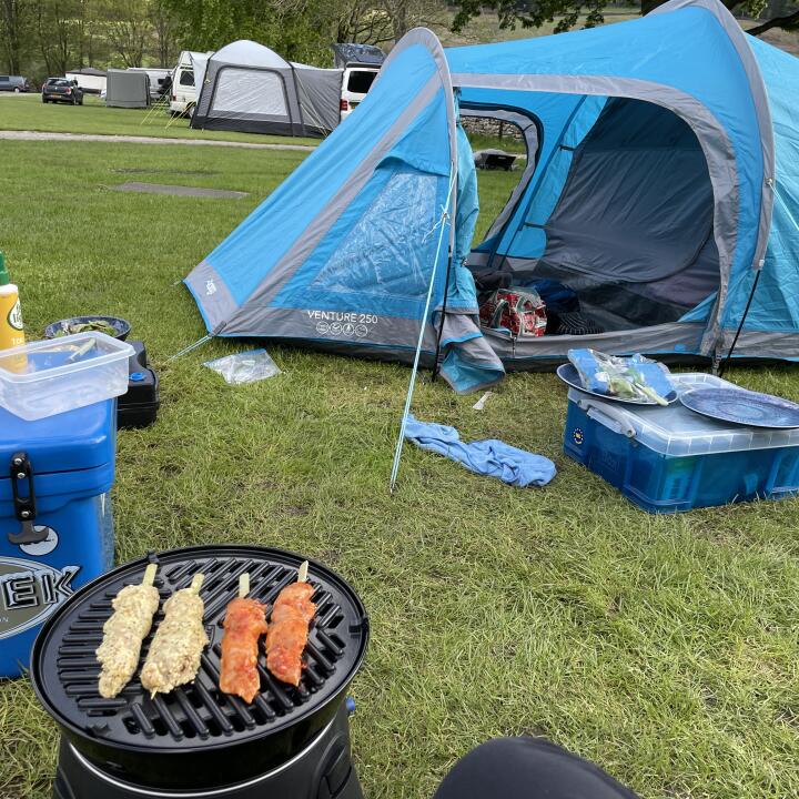 Wow Camping 5 star review on 23rd May 2021