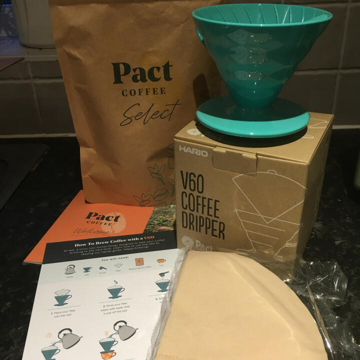 Pact Coffee 5 star review on 12th February 2021