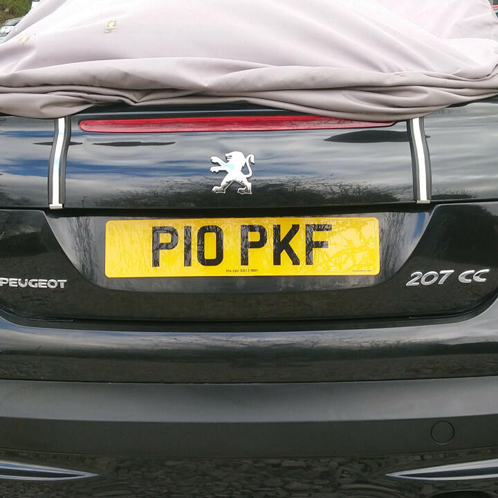 The Private Plate Company 5 star review on 16th April 2021