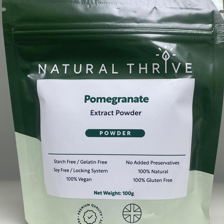 Natural Thrive 5 star review on 18th September 2023