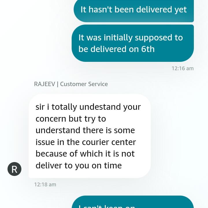 Amazon India 1 star review on 7th May 2022