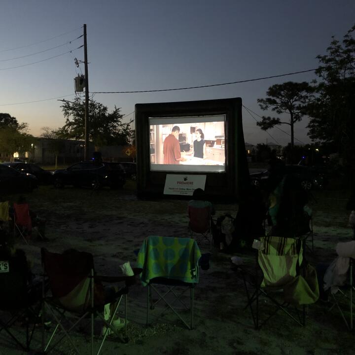 Premiere Outdoor Movies 5 star review on 31st March 2019