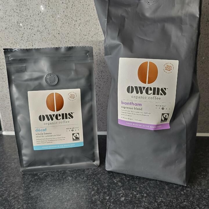 Owens Coffee 5 star review on 11th September 2024