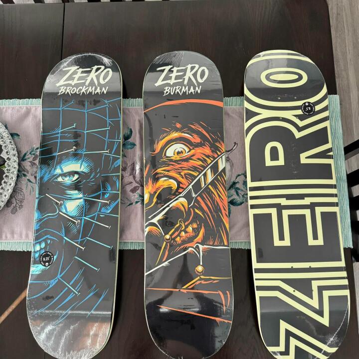 Zero Skateboards 5 star review on 6th November 2023