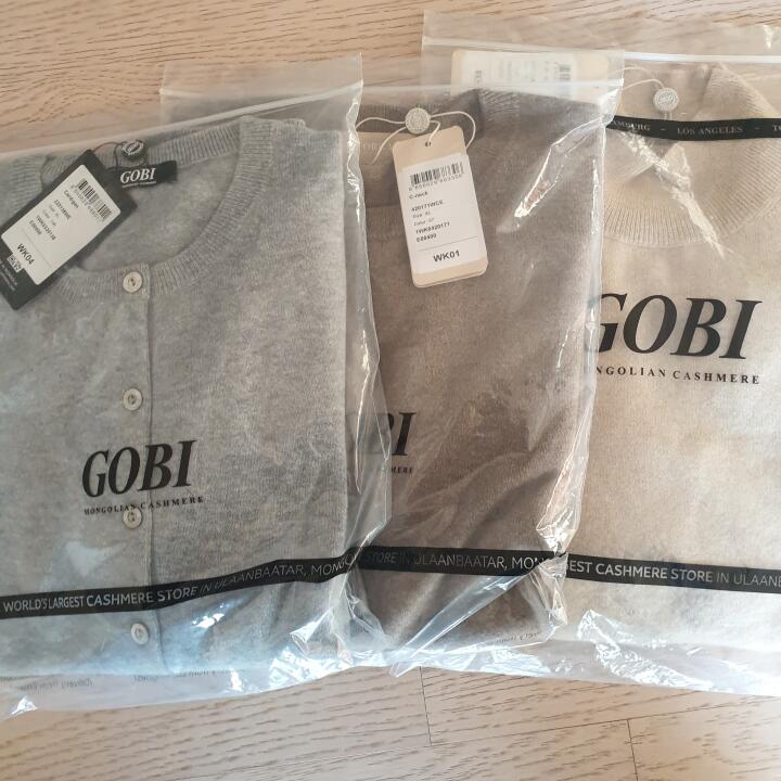 Gobi Cashmere 5 star review on 19th December 2021