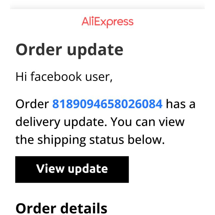 Aliexpress 1 star review on 24th June 2024