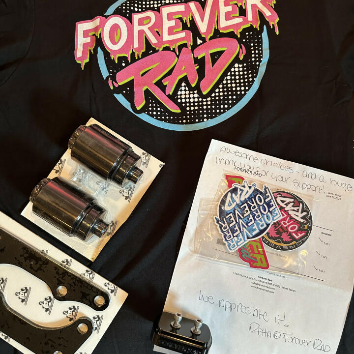 Forever Rad 5 star review on 29th June 2023