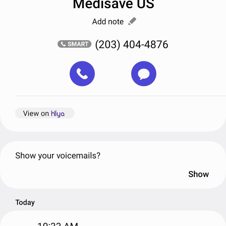 Medisave US LLP 1 star review on 18th January 2024