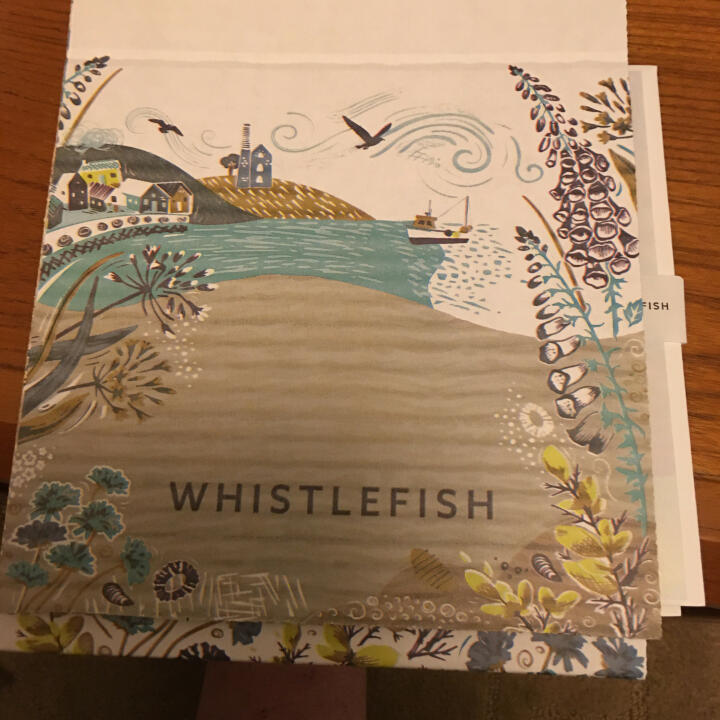 Whistlefish 5 star review on 4th January 2023