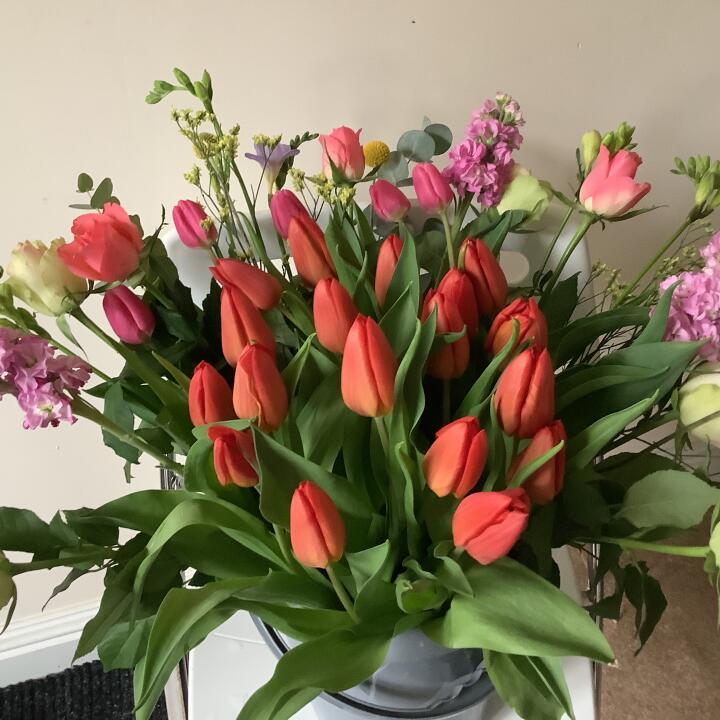 www.bloomandwild.co.uk 5 star review on 7th April 2024