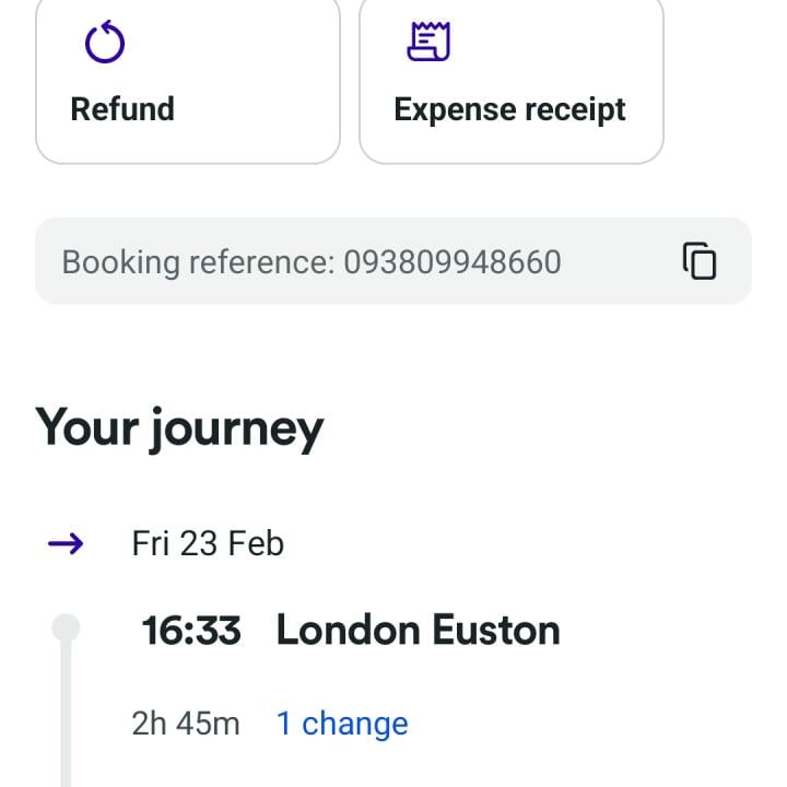 Trainline 1 star review on 21st March 2024