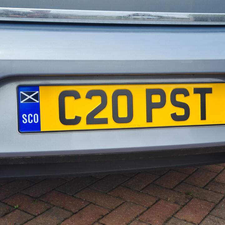 The Private Plate Company 5 star review on 23rd May 2021