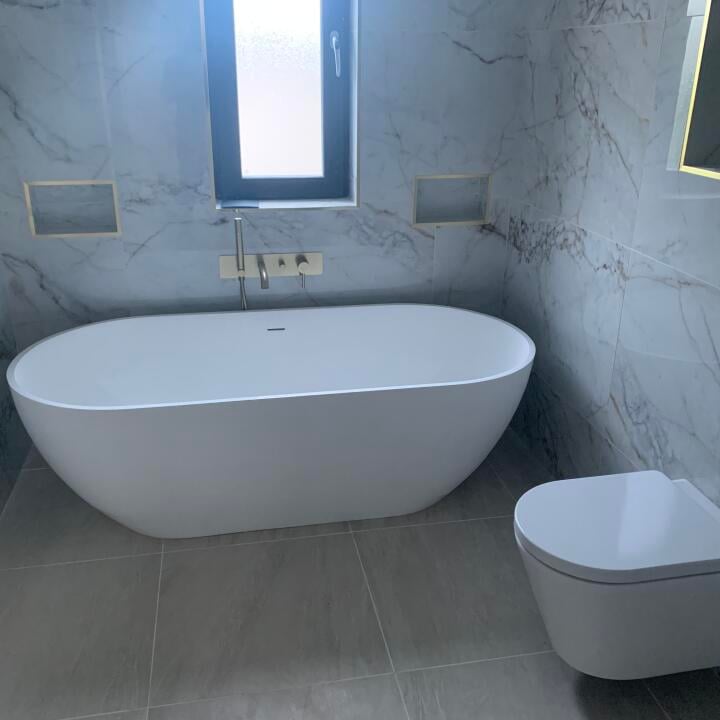 Aquaroc Bathrooms 5 star review on 12th May 2023