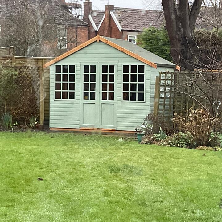 Sheds.co.uk 3 star review on 8th February 2024